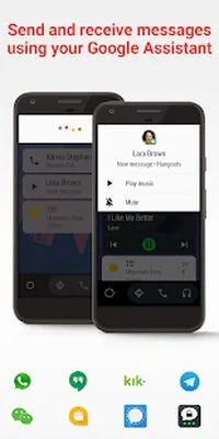 Baixe Android Auto para telas de telefone (MOD Desbloqueado) para Android - Captura de tela 2