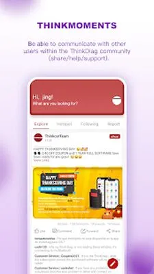 Baixe ThinkDiag+ (Versão Pro MOD) para Android - Captura de tela 1