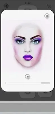 Download e Colore: Grayscale MakeUp Face Charts (MOD Premium) para Android - Captura de tela 4