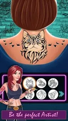 Baixe Ink Tattoo: Jogo de Desenho de Tatuagem (MOD Desbloqueado) para Android - Captura de tela 1