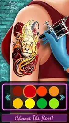 Baixe Ink Tattoo: Jogo de Desenho de Tatuagem (MOD Desbloqueado) para Android - Captura de tela 2