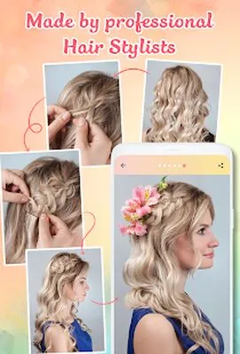 Baixe o aplicativo Hairstyle: Penteados passo a passo para meninas (MOD Desbloqueado) para Android - Captura de tela 3