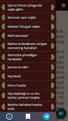 Baixe Hadislar (Al-jome’ as-sahih – Sahihul Buxoriy) (MOD de Anúncios Grátis) para Android - Captura de tela 3