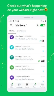 Baixe JivoChat (MOD Desbloqueado) para Android - Captura de tela 2
