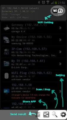 Baixe Network IP Scanner (MOD Grátis com Anúncios) para Android - Captura de tela 3
