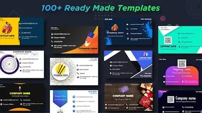 Baixe o Criador de Cartões de Visita Digital (MOD Premium) para Android - Captura de tela 1