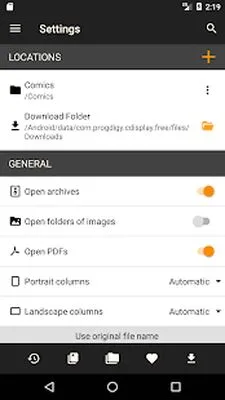 Baixe CDisplayEx Leitor de Quadrinhos Grátis (MOD Desbloqueado) para Android - Captura de tela 2