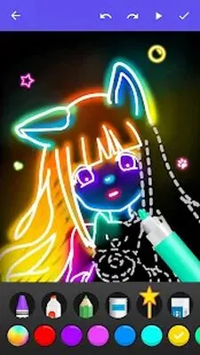 Baixe o Draw Glow Comics (MOD Premium) para Android - Captura de tela 1