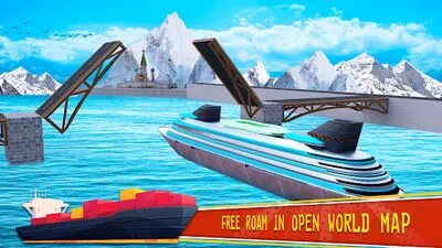 Baixe o Ship Transport Simulator 2020 (MOD Premium) para Android - Captura de tela 1