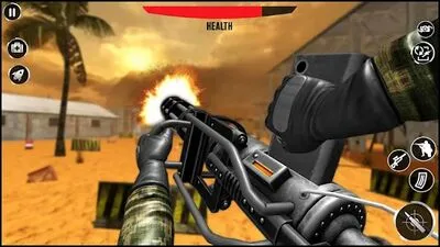 Baixe o Jogo Gunner Machine Guns Simulator (MOD Grátis com Anúncios) para Android - Captura de tela 3