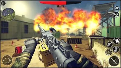 Baixe o Jogo Gunner Machine Guns Simulator (MOD Grátis com Anúncios) para Android - Captura de tela 4