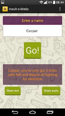 Baixe Insult-o-Matic (MOD Premium) para Android - Captura de tela 1