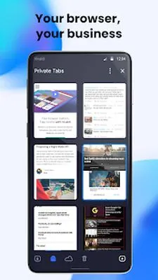 Baixe Vivaldi: Navegador Privado (MOD Grátis com Anúncios) para Android - Captura de tela 1