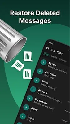 Baixe Auto RDM: Recuperar Mensagens do WA (MOD Premium) para Android - Captura de tela 2