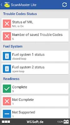 Baixe o ScanMaster para ELM327 OBD-2 ScanTool (Versão MOD Pro) para Android - Captura de tela 1
