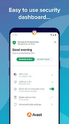 Baixe o Navegador Tenta VPN Privado (Versão Pro MOD) para Android - Captura de tela 2