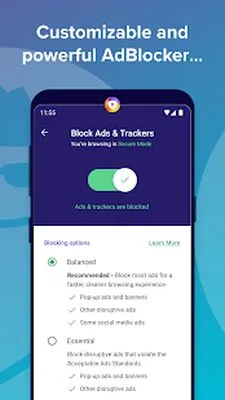 Baixe o Navegador Tenta VPN Privado (Versão Pro MOD) para Android - Captura de tela 3
