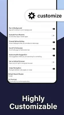 Baixe o Navegador Incognito (Versão Pro MOD) para Android - Captura de tela 4