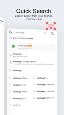 Baixe UC Mini-Download Status de Vídeo & Filmes (MOD Premium) para Android - Captura de tela 1