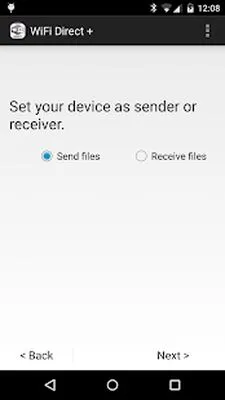 Baixe WiFi Direct + (MOD Premium) para Android - Captura de tela 1