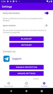 Baixe Call Filter (MOD de Anúncios Grátis) para Android - Captura de tela 2
