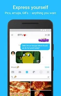 Baixe Kik — Aplicativo de Mensagens & Chat (MOD Grátis com Anúncios) para Android - Captura de tela 1