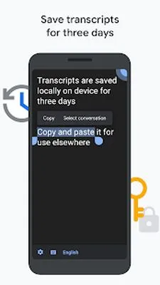 Baixe Live Transcribe & Notification (MOD Premium) para Android - Captura de tela 3