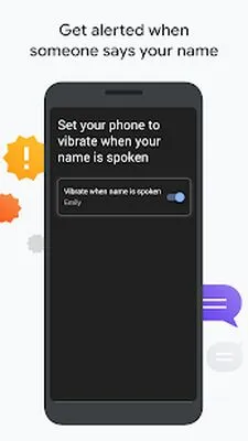 Baixe Live Transcribe & Notification (MOD Premium) para Android - Captura de tela 4