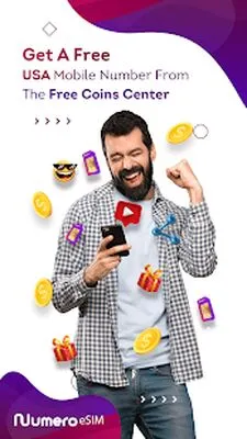 Baixe Numero eSIM: Número Virtual (MOD Premium) para Android - Captura de tela 3