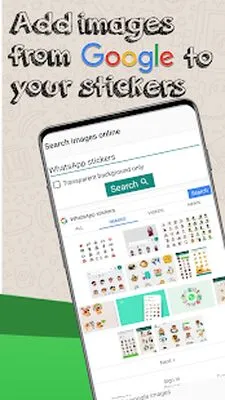 Baixe Create Stickers for WhatsApp (MOD Premium) para Android - Captura de tela 2