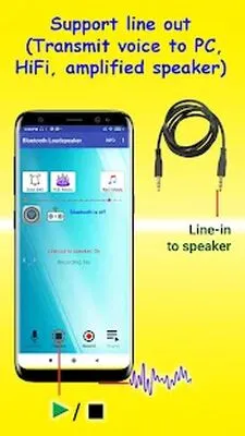 Baixe Bluetooth Loudspeaker (MOD Desbloqueado) para Android - Captura de tela 3