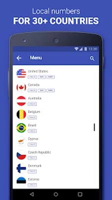 Baixe Second Phone Number: aplicativo de mensagens e chamadas privadas (Versão Pro MOD) para Android - Captura de tela 3