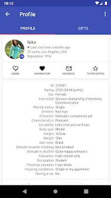 Baixe InDating — Namoro e Chat (MOD Premium) para Android - Captura de tela 2