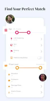 Baixe muzmatch: Muçulmanos e Solteiros Árabes, Casamento e Encontros (Versão Pro MOD) para Android - Captura de tela 2