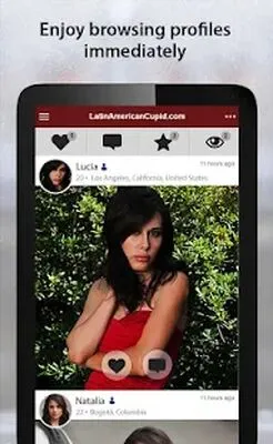 Baixe LatinAmericanCupid (MOD Premium) para Android - Captura de tela 4