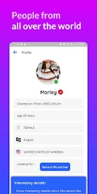 Baixe Chathub Stranger Chat Sem Login (Versão Pro MOD) para Android - Captura de tela 3
