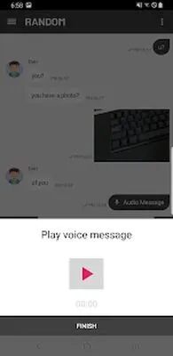 Baixe Secret Chat (Chat Aleatório) (MOD Grátis com Anúncios) para Android - Captura de tela 3