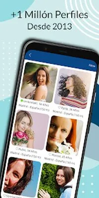 Baixe QueContactos Dating em Português (MOD Premium) para Android - Captura de tela 1