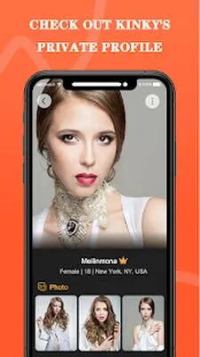 Baixe BDSM Fetish Dating: Kink, Fet & Kinky Hookup Life (MOD Grátis) para Android - Captura de tela 3