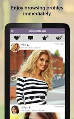 Baixe UkraineDate (MOD de Anúncios Grátis) para Android - Captura de tela 4