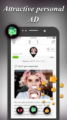 Baixe Threesome Dating for Couples (Premium MOD) para Android - Captura de tela 1