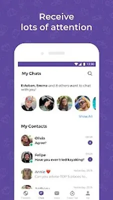 Baixe Travel dating: YourTravelMates (Versão Pro MOD) para Android - Captura de tela 1