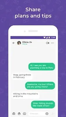 Baixe Travel dating: YourTravelMates (Versão Pro MOD) para Android - Captura de tela 3