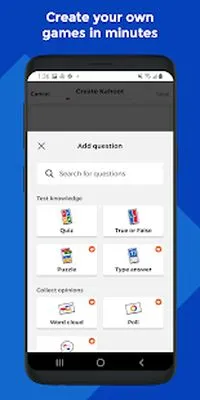 Baixe Kahoot! Jogue e Crie Questionários (MOD Premium) para Android - Captura de tela 2