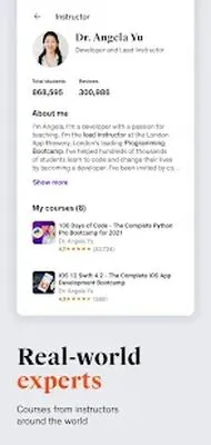 Baixe Udemy (MOD Desbloqueado) para Android - Captura de tela 1