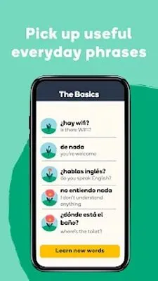 Baixe Memrise Easy Language Learning (Versão Pro MOD) para Android - Captura de tela 1