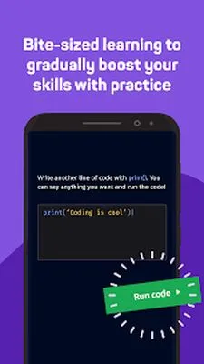 Baixe Learn Python (MOD Grátis com Anúncios) para Android - Captura de tela 2