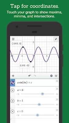 Baixe a Calculadora Gráfica Desmos (MOD Desbloqueado) para Android - Captura de tela 2