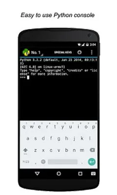Baixe QPython 3L (MOD Premium) para Android - Captura de tela 1