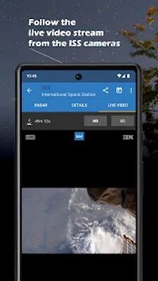 Baixe ISS Detector Satellite Tracker (MOD Grátis com Anúncios) para Android - Captura de tela 2